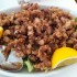 Lunch at Porto Corallo: Moscardini Fritti
