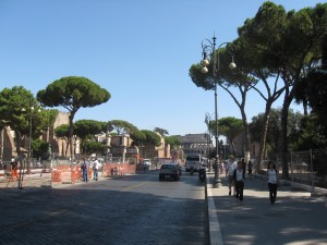 Fori Imperiali - Colosseum in Rome