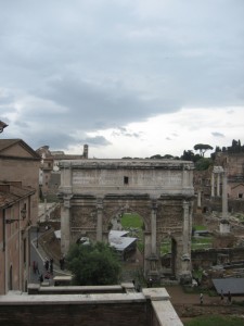 The Roman Forum-Arches