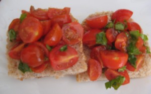 Italian Appetizer: Bruschetta