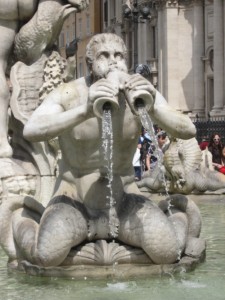 Piazza Navona - Fontana del Moro