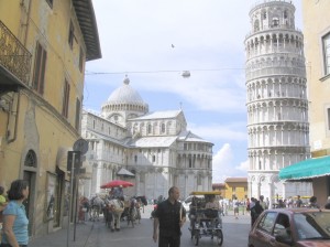 Leaning Tower of Pisa and Camp dei Miracoli