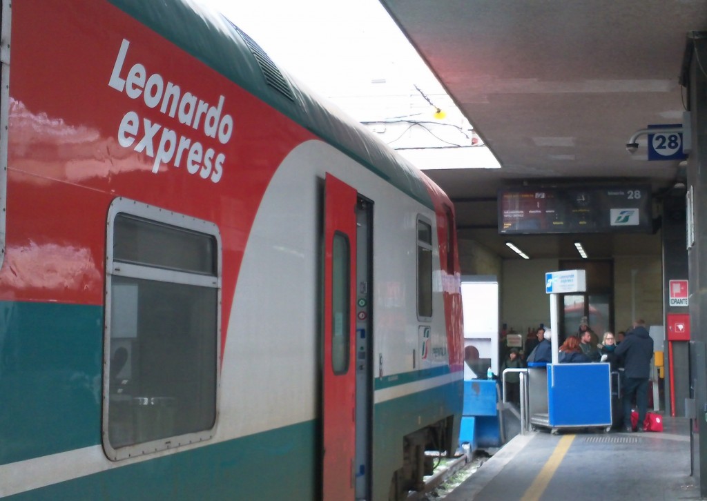 Leonardo Express from Termini to Rome Fiumicino Airport