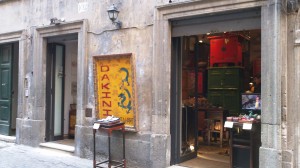 Antique Shop on Via dei Coronari, Rome