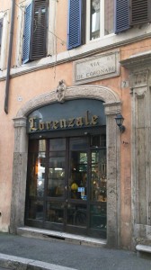 Via dei Coronari, Rome Italy