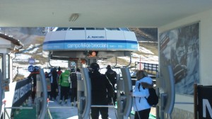 Campo Felice - Ski slopes near Rome, Italy