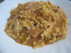 My recipe for Pasta e Fagioli