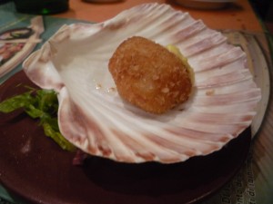 Scallops, Sushisen, Rome, Italy