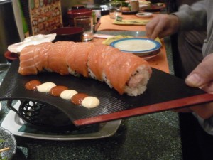 Sushi in Rome, Italy