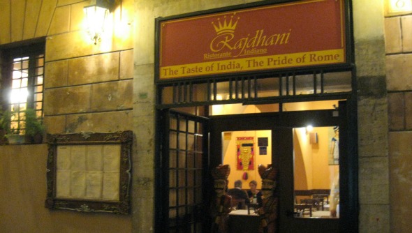 Indian Restaurant in Rome