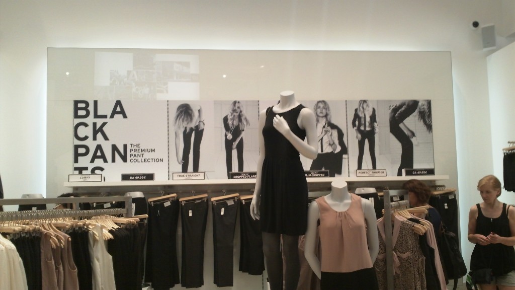 Gap Flagship Store in Rome, Italy - Women's Section