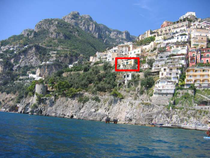 Our Positano House - View from the sea