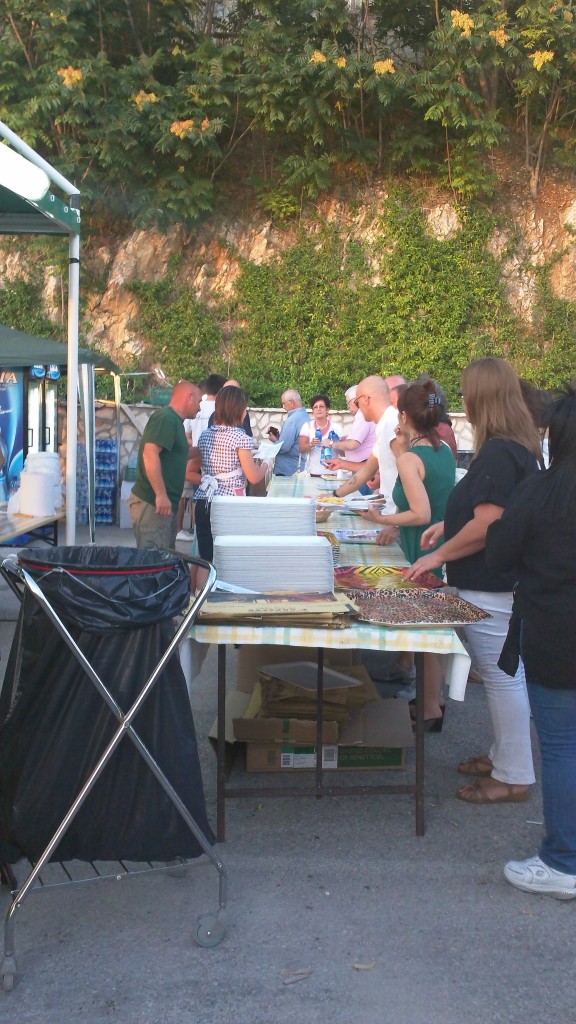 Line for food - Sagra dei Stringozzi - Casperia