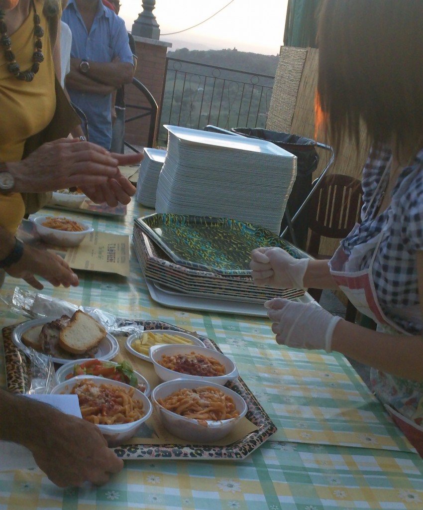 Here's the food - Sagra dei Stringozzi - Casperia