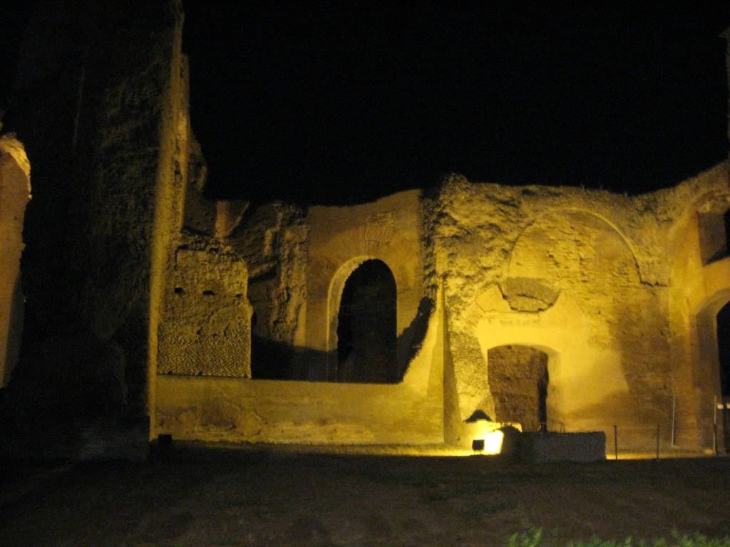 Opera at Terme di Caracalla - Ruins at night