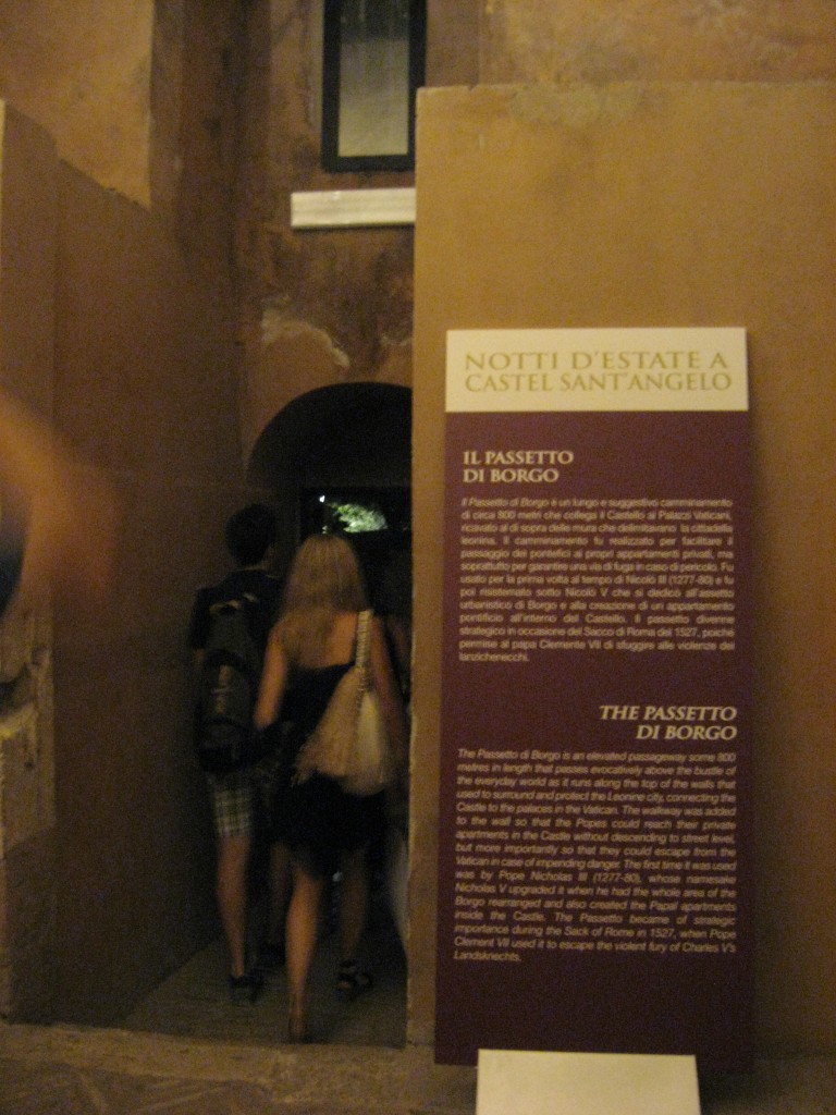 Castel Sant'Angelo: The Secret Passage