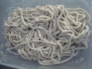 Fresh Pasta Recipe-Pici pasta