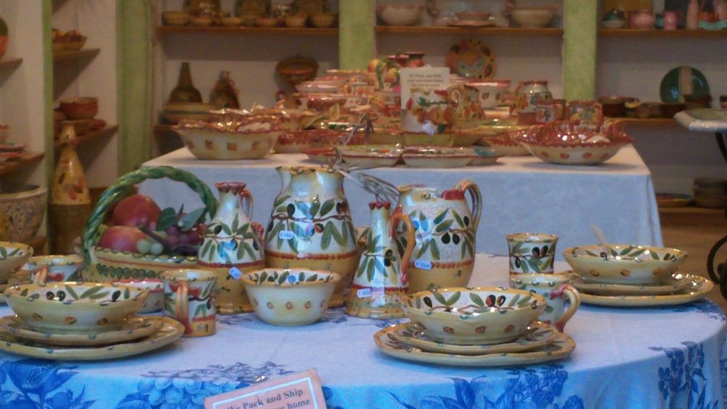 Shopping in Positano: Ceramics