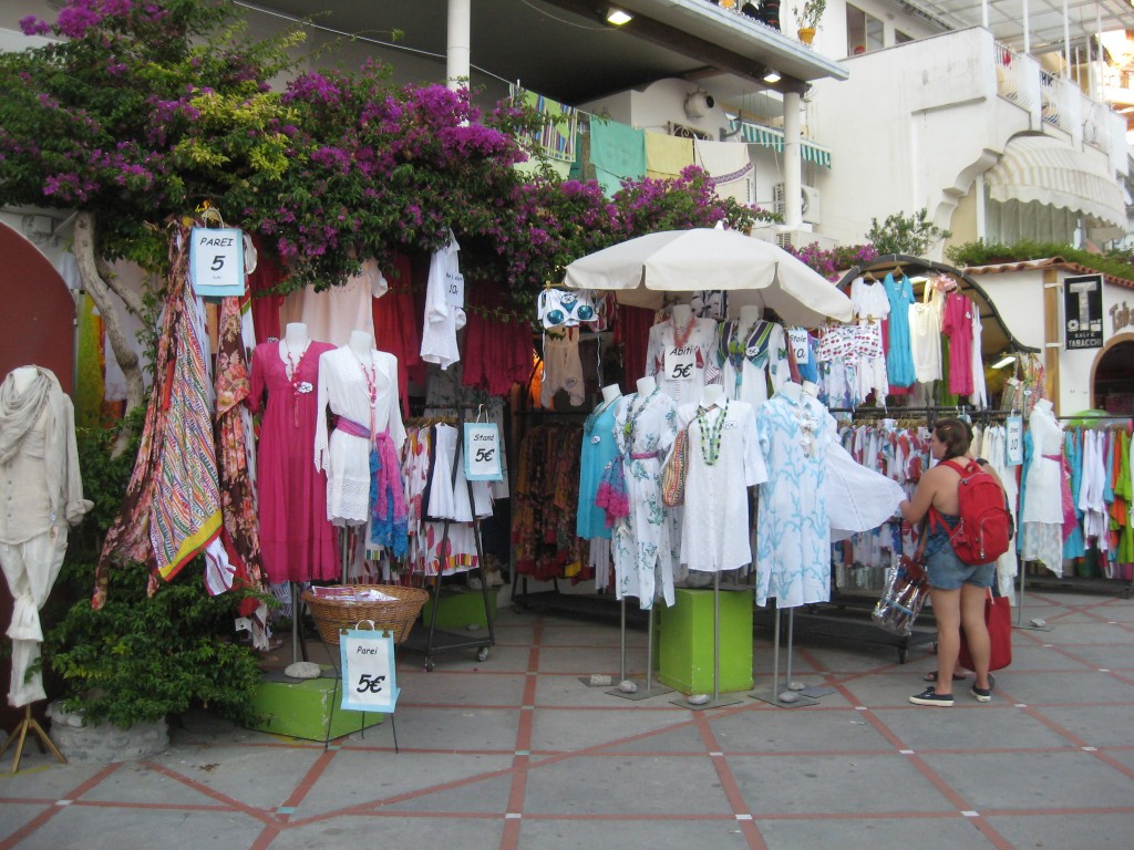 Shopping in Positano: Positano Style Clothes