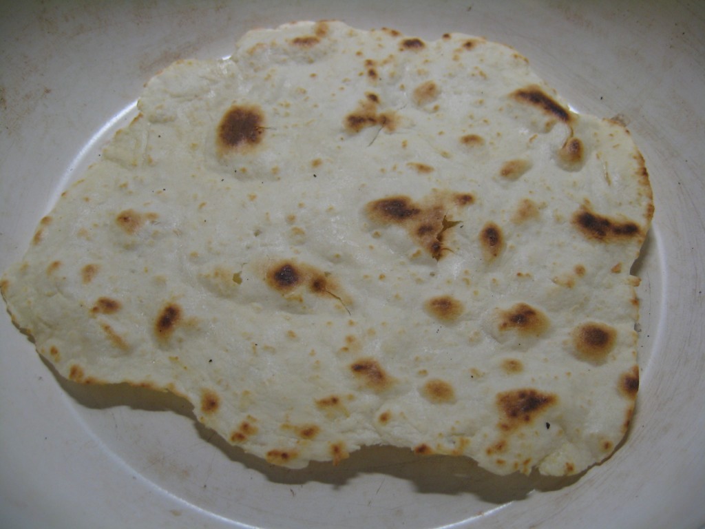 Piadina: Italian Flatbread - Spots of brown