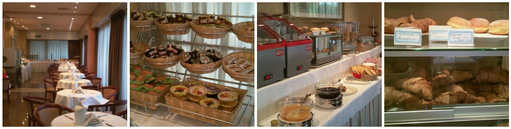 SenB Hotel in Senigallia - Decent Breakfast Spread