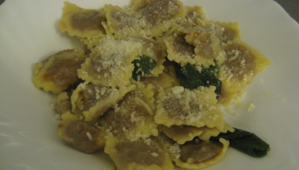 Homemade Ravioli Recipe: Pumpkin Filling