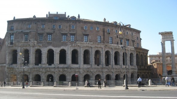 Attraction in Rome: Teatro Marcello (Theatre of Marcellus)