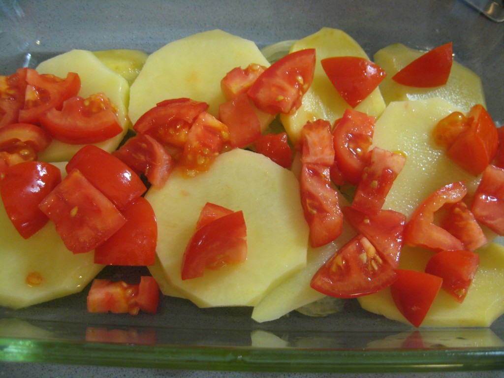 Seafood Recipe: Potato, Rice and Mussels - Step 3