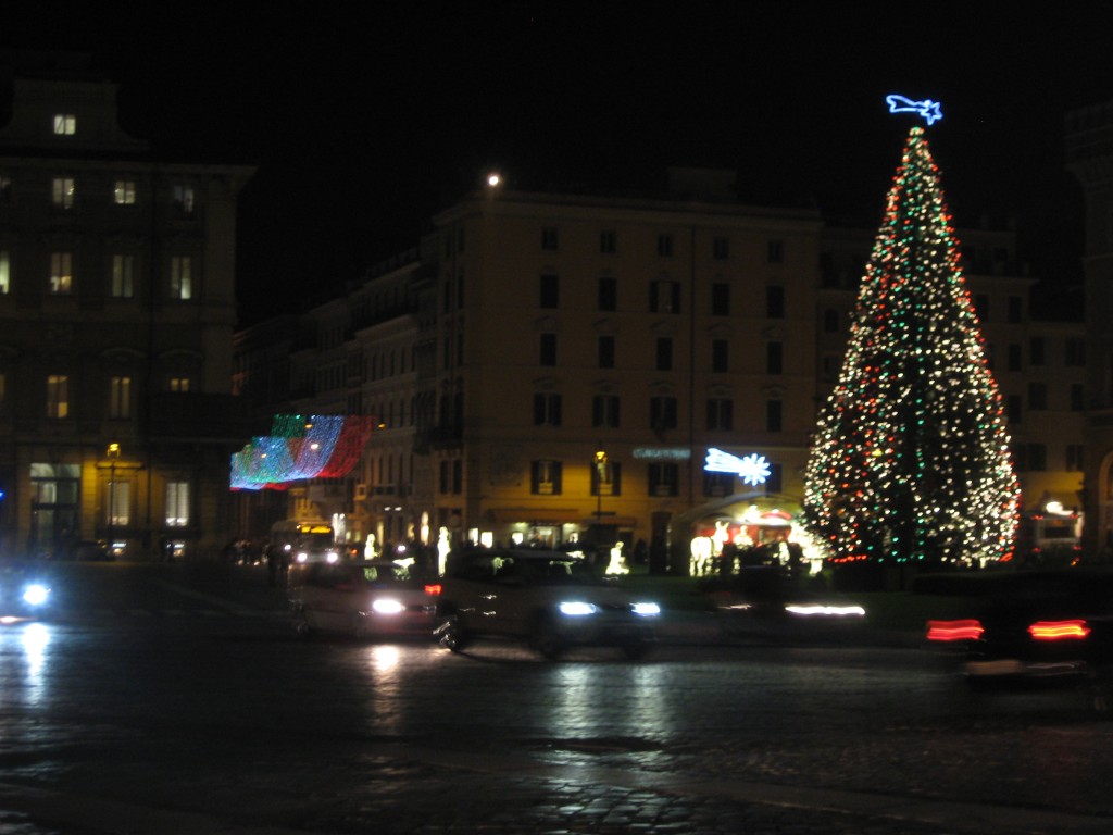 Christmas Tree in Piazza Venezia, Rome