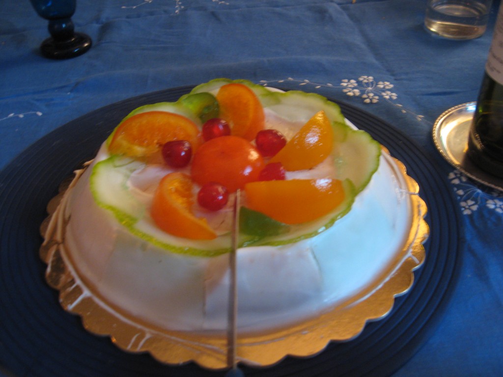 Family lunch in Naples: Cassata