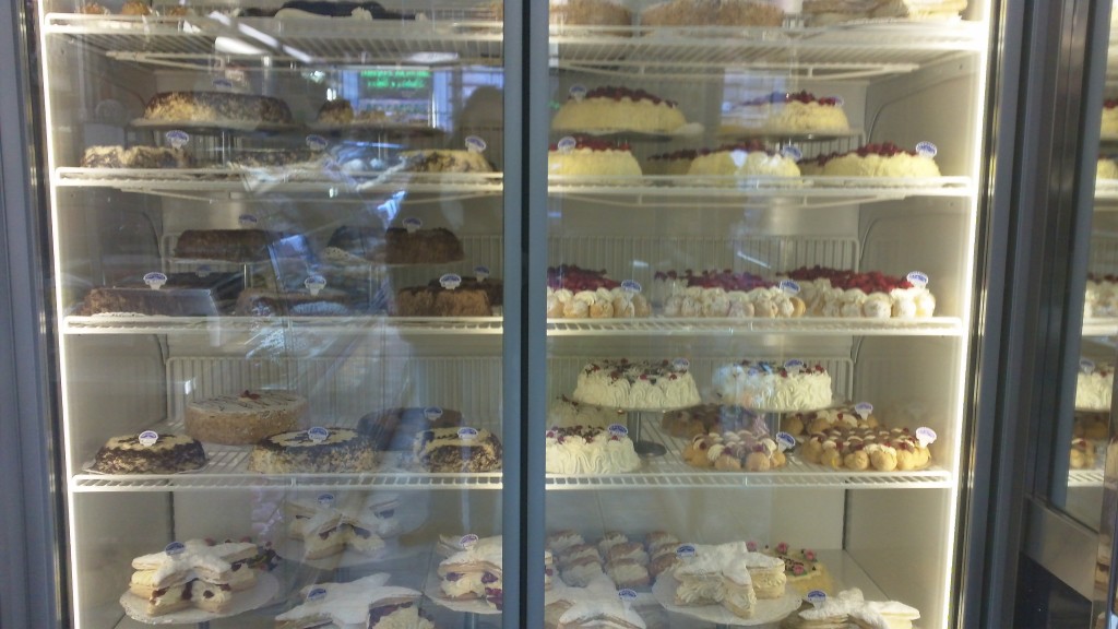 Favorite Bakery in Rome: Regoli - Cake Section