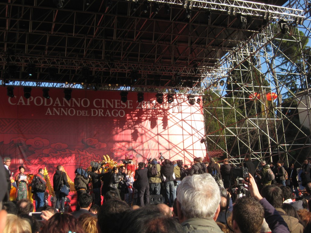 Chinese New Year in Rome, Italy 2012: Awakening of Dragon