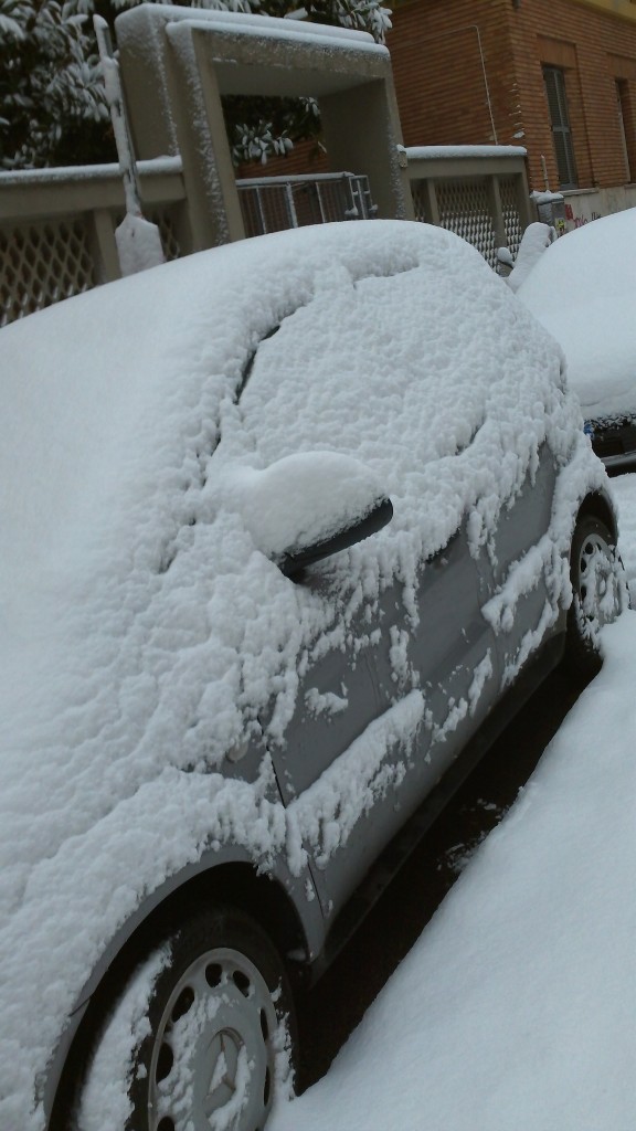 More Snow in Rome: Blanket of Snow