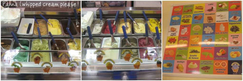 Gelato in Rome: Fassi Gelato Flavors