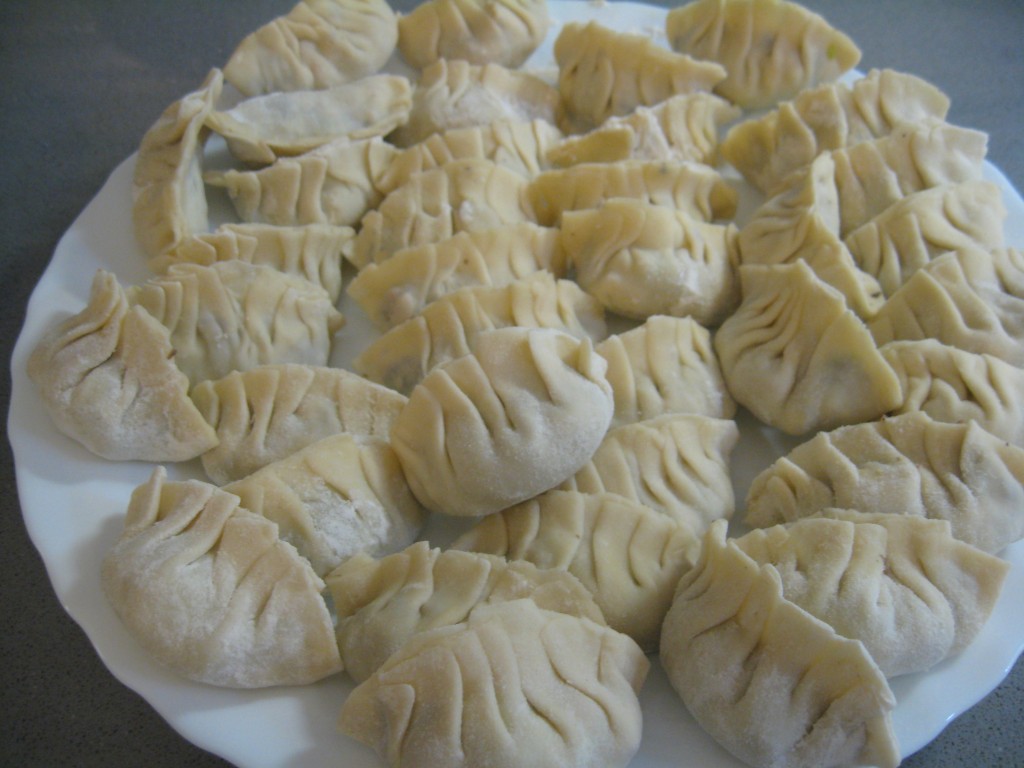 How to make Chinese dumplings: Wrapping the dumplings