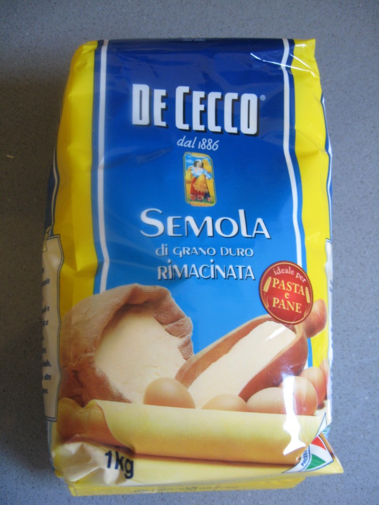 Orecchiette Pasta: Semolina Flour