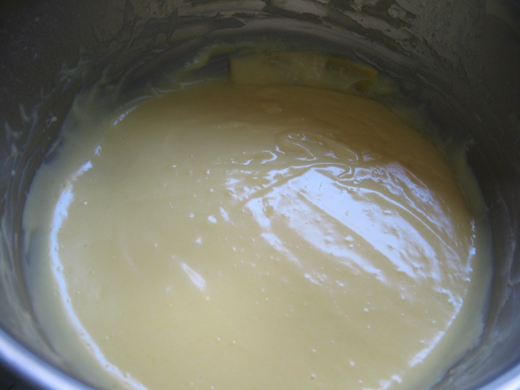 Brioche recipe: Pastry cream - Let it cool