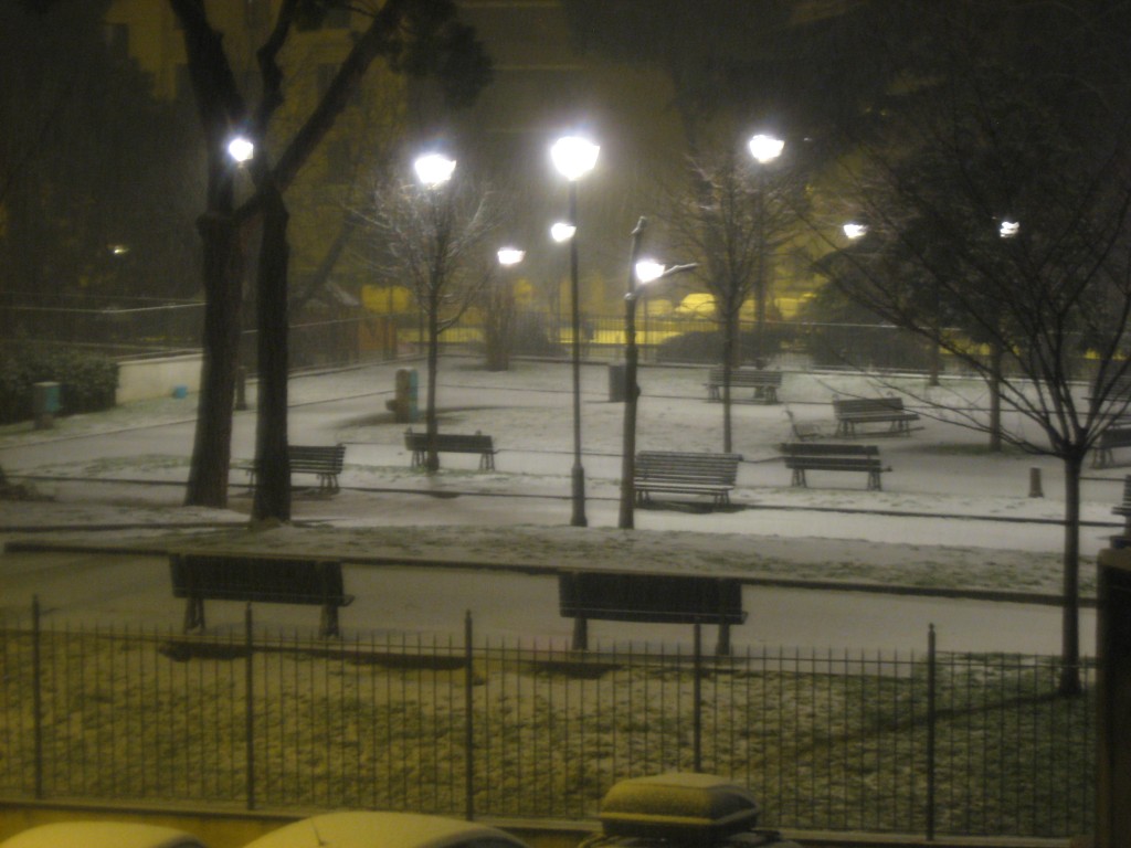 More Snow in Rome: Blanket of Snow 