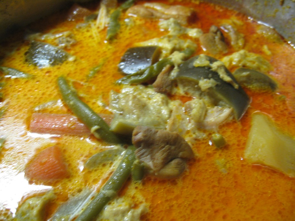 Asian Meal in Rome: Curry