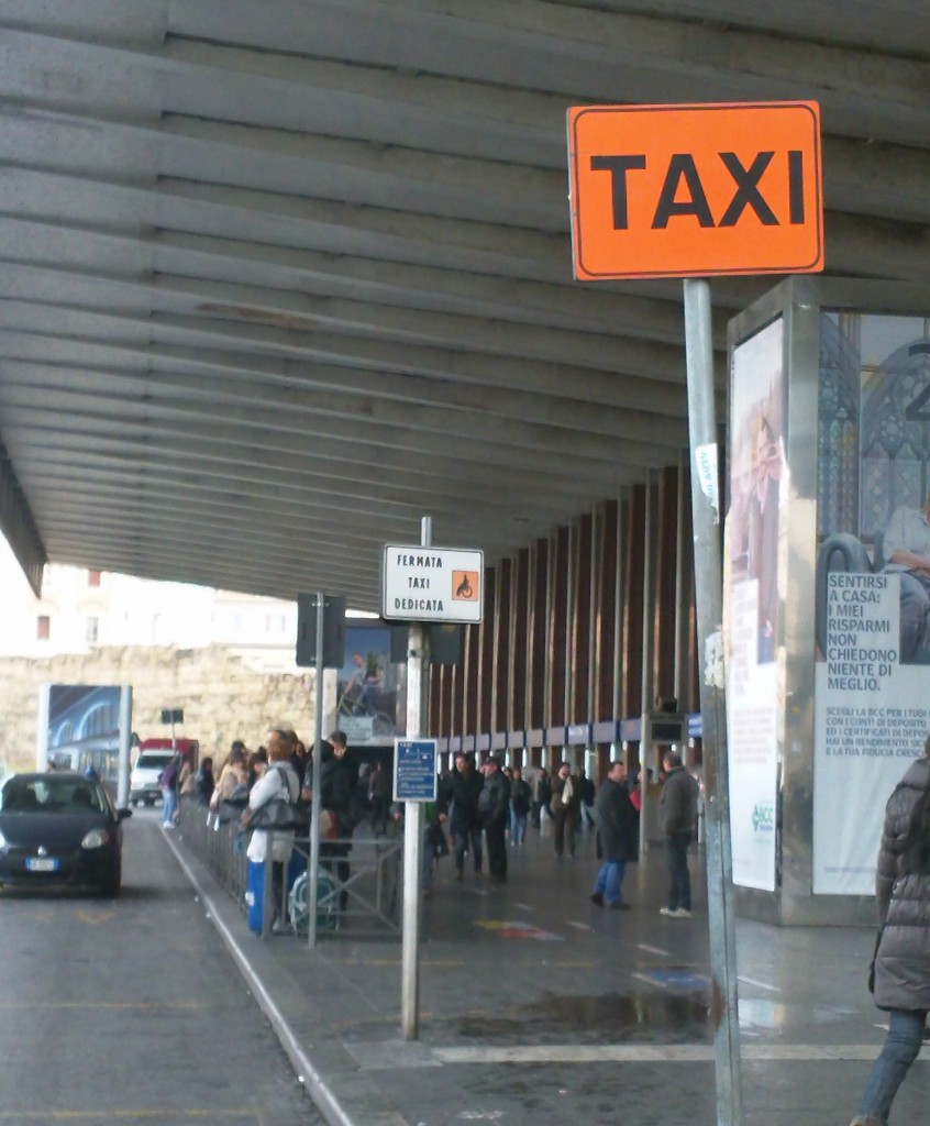 Taxis in Rome: Official Taxi Stand