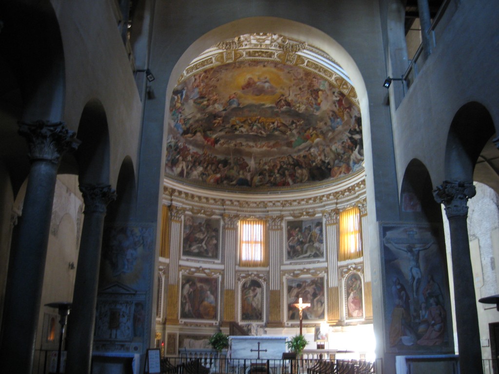 Attraction in Rome: Santi Quattro Coronati - Interior of Basilica