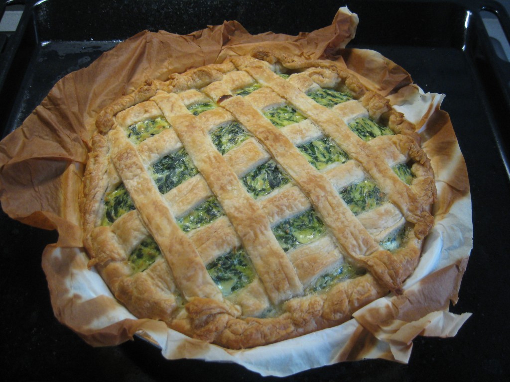 Torta rustica: Spinaci e ricotta - Done