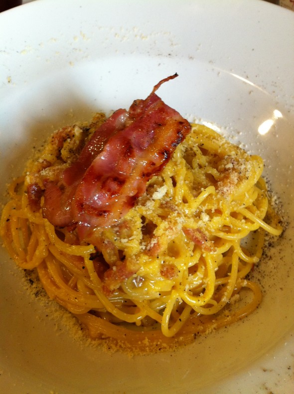 Carbonara at Da Danilo