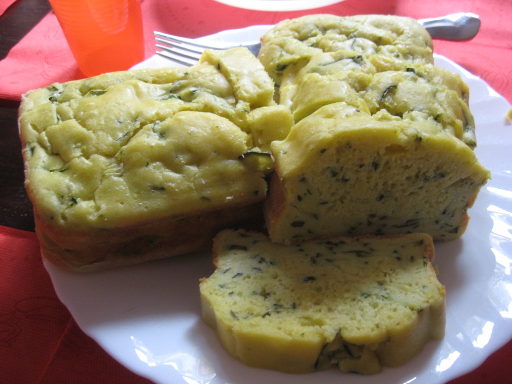 Easter lunch: Zucchini Plumcake