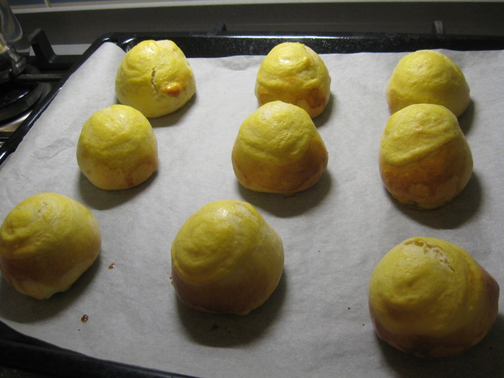 Learning to make brioche veneziana - End results