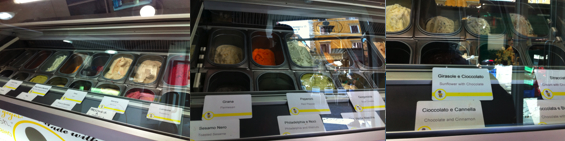 Il Gelato di Claudio Torce: Variety of Gelato