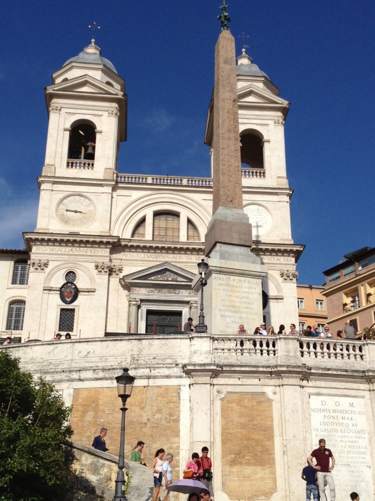 Don't Have to be Zuckerbergs to visit Rome - Trinita dei Monti