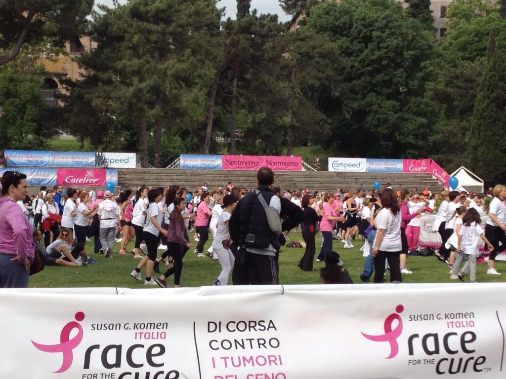 Race for the Cure in Rome 2012 - Aerobics