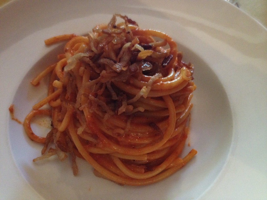 Lunches in Rome: Osteria Fernanda - Amatriciana