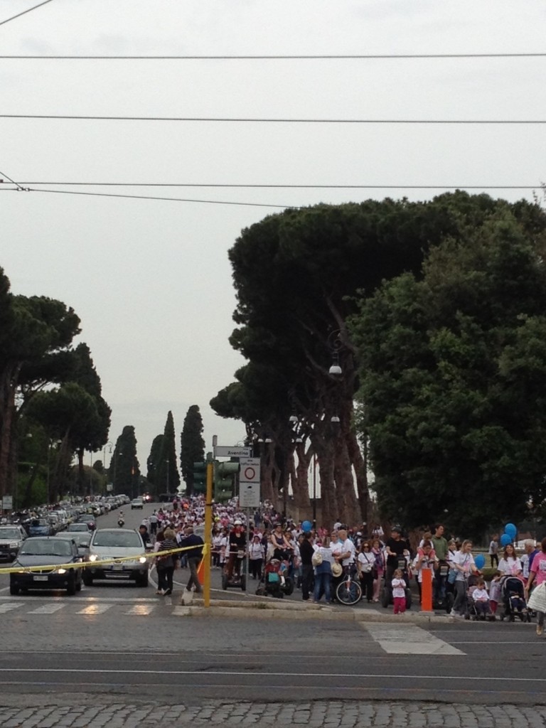 Race for the Cure in Rome 2012 - Finishing